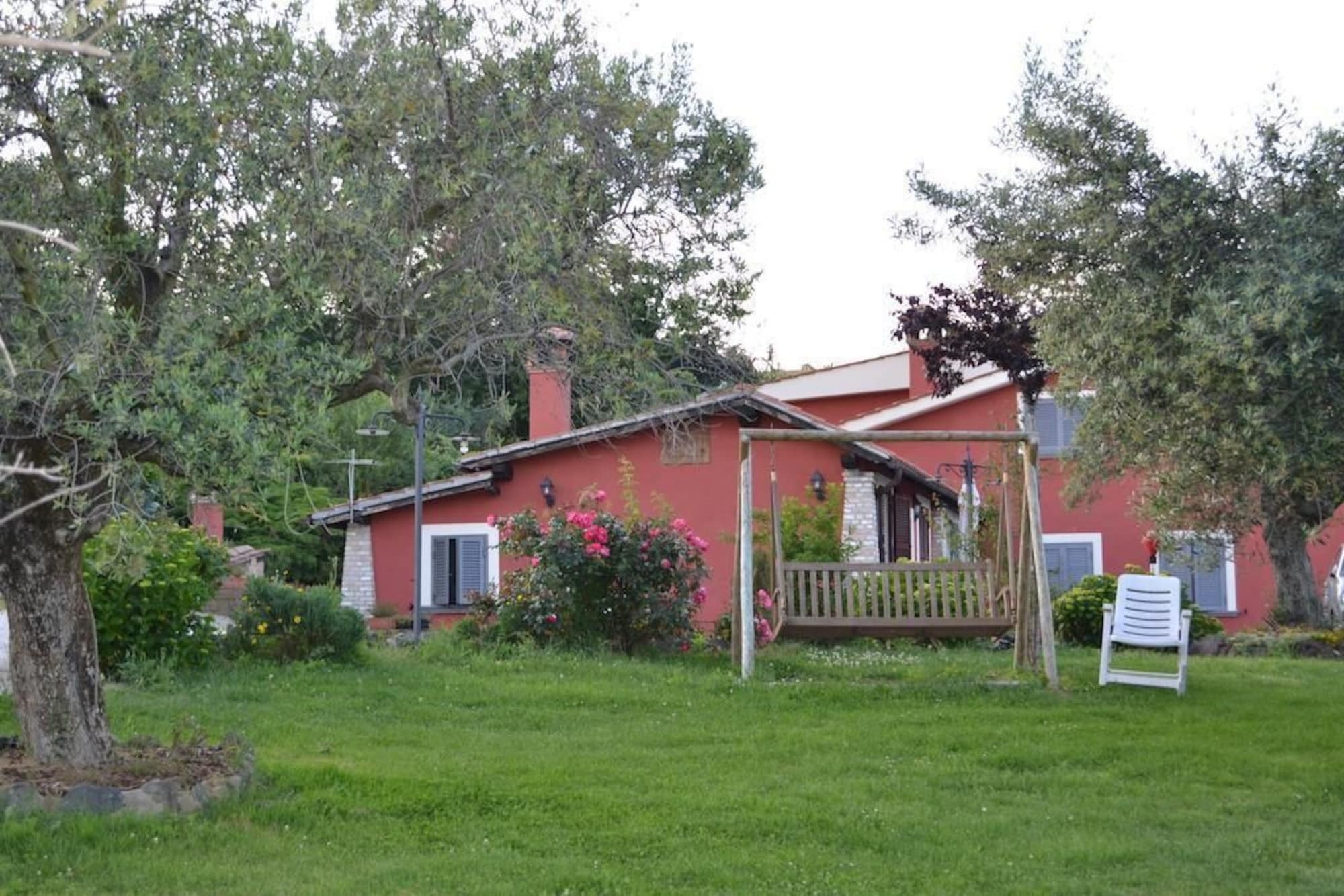 Apartamento Il Poggio Degli Ulivi Trevignano Romano Exterior foto